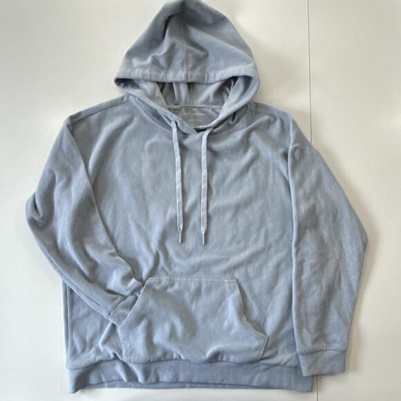 Marc New York Andrew Marc Serenity Blue Hoodie Pullover Sweatshirt‎ Size M - Picture 9 of 13